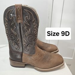 Ariat Men's Western Boots Size 9D