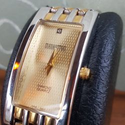 Ladies Manhattan Two Tone Watch. NICE