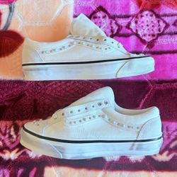 Vans Premium Old Skool 36 Pearlized “Marshmallow” Size 8