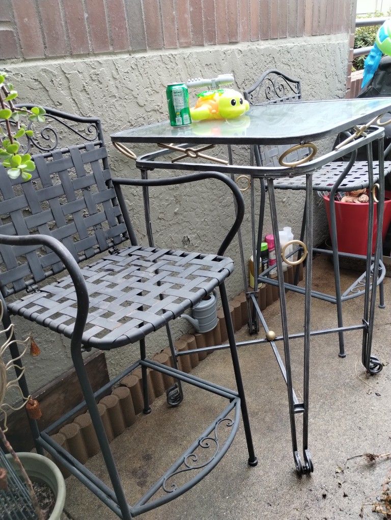 Wrought Iron Bistro Det for Sale in Citrus Heights, CA OfferUp
