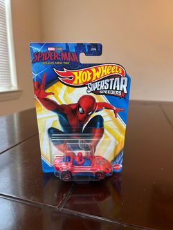 Hot wheels Superstar Speeders Spider Man Brand New Day