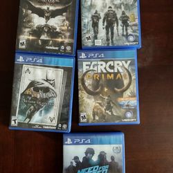 PS4 Games All For $30