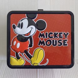 Loungefly Disney Mickey Mouse Collectible Metal Tin Lunch Box