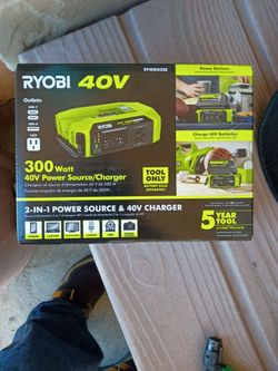 Ryobi 40V 300W Power Source & Charger RY40BG02B