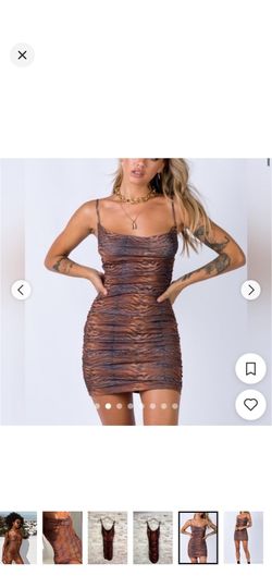 Princess Polly tiger print dress