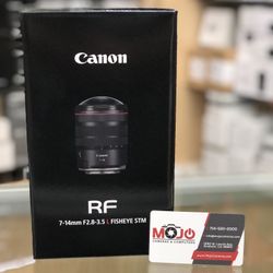 Canon RF 7-14 F2.8-3.5 