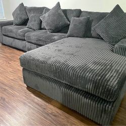 OVERSIZED SUPER COZY 2 PIECE MODULAR SECTIONAL $899! AVAILABLE IN 5 SIZES!!