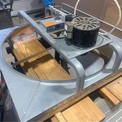 30” Master Flow Belt Driven Whole House Fan 2 Speed, cut out dimensions: 28 1/4” x 33 3/4” Comes with 2 speed motor switch $80