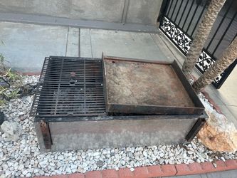 Plancha y asador