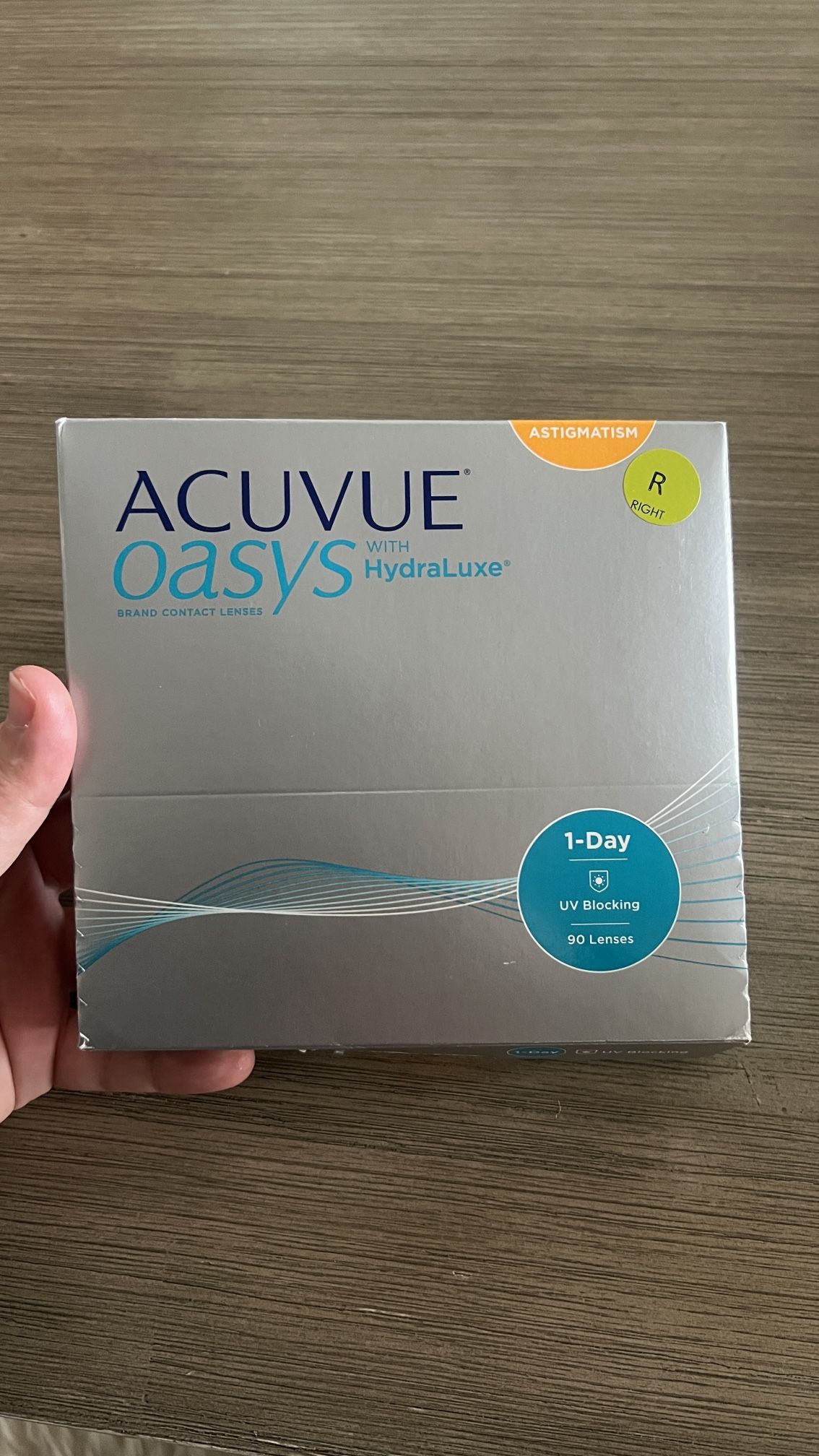 $1 per Lens – ACUVUE Oasys 1-Day for Astigmatism (Retail ~$2/Lens)