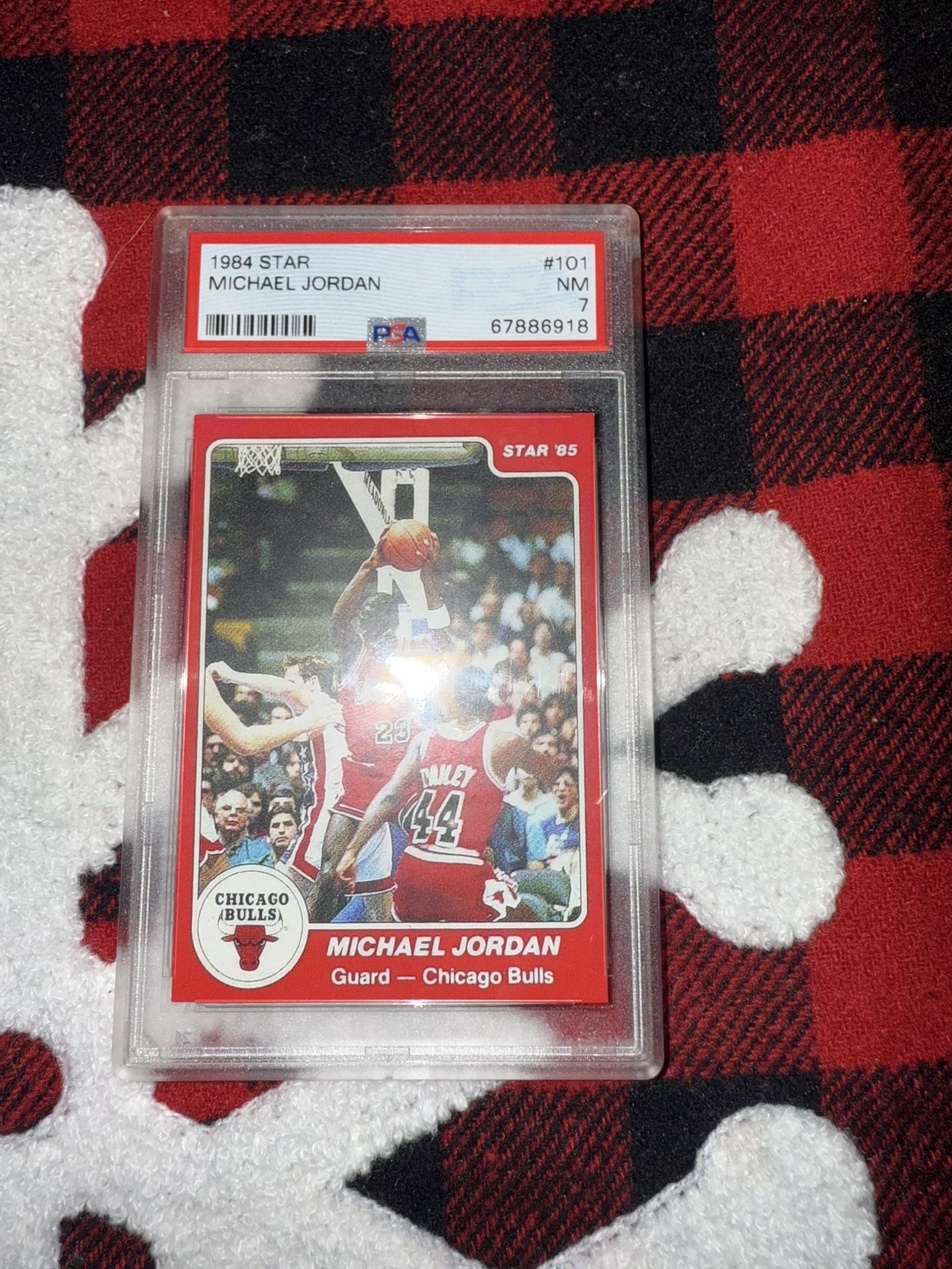 Star Michael Jordan Rookie Card 101