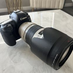 Canon 5d Mark IV DSLR Camera With 70-200mm F/2.8 Canon Lens 