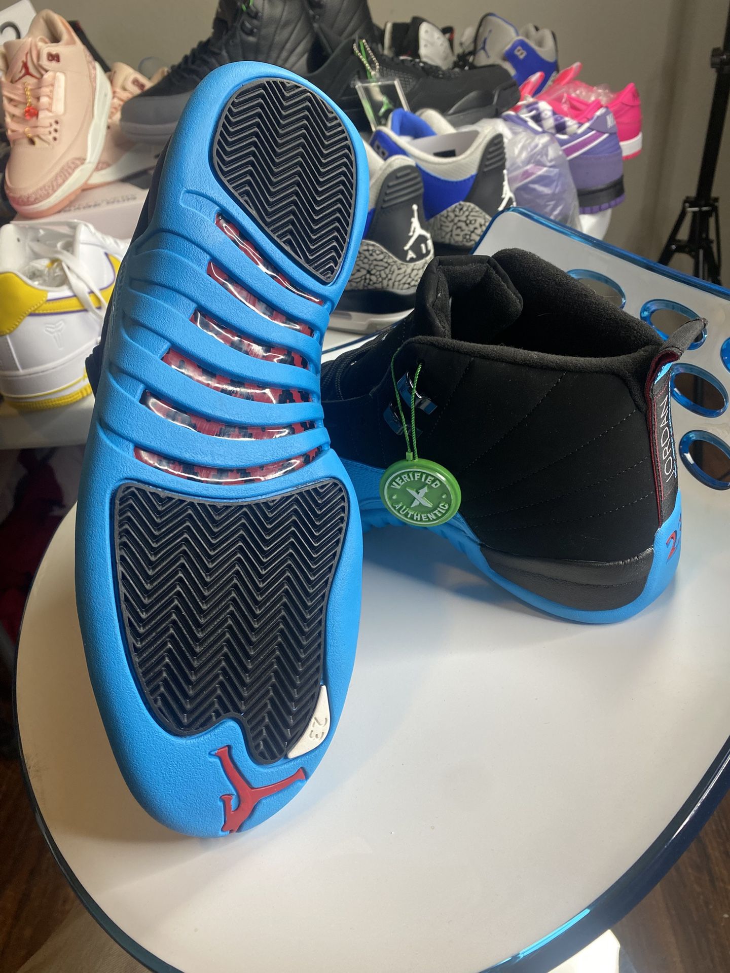 Air Jordan 12 Gamma Blue size:7, 7.5, 8.5, 9.5, 10.5, 11.5, 13