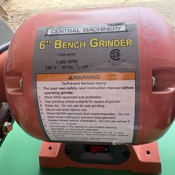 Bench grinder