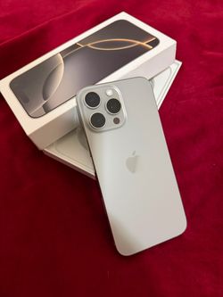 Apple iPhone 16 Pro Max White Titanium (unlocked)