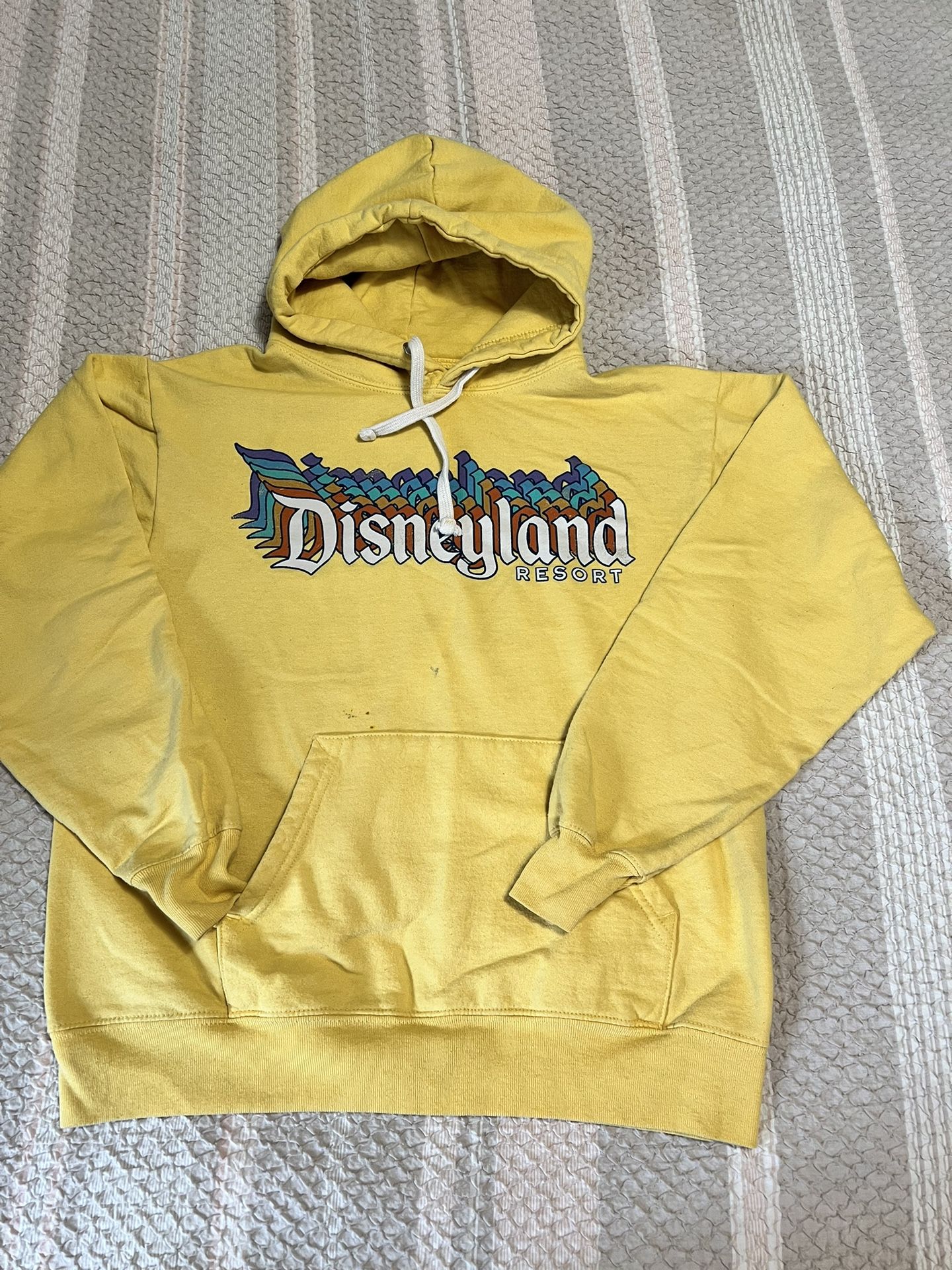 Disneyland Resort Merch yellow hoodie