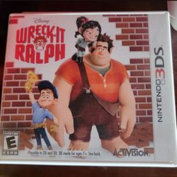 Nintendo 3ds Game Wreck IT Ralph 