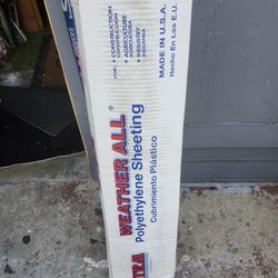 New Roll Polyethylene Sheeting 