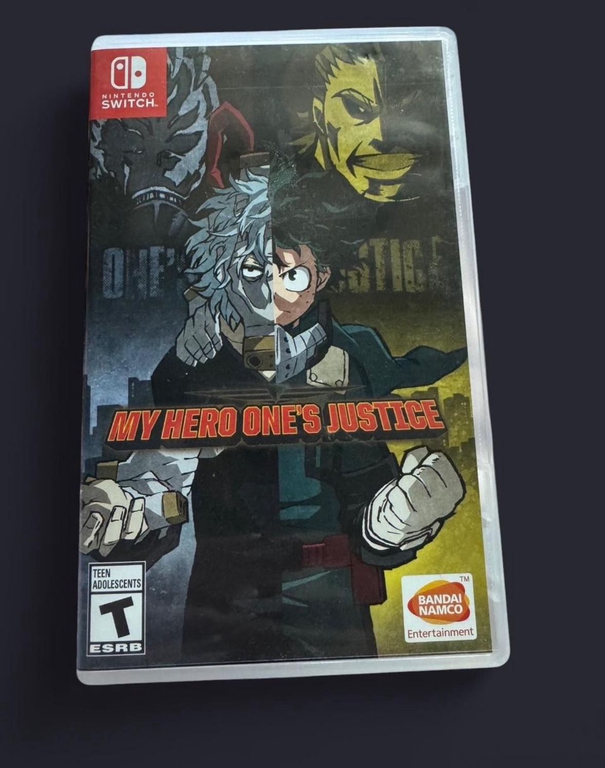 My hero academia Switch Game new w/o plastic