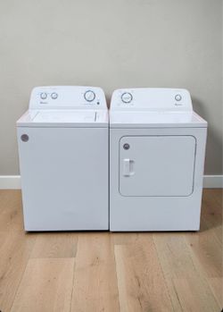 AMANA WASHER AND DRYER SET WASHING MACHINE GAS DRYER LIKE NEW