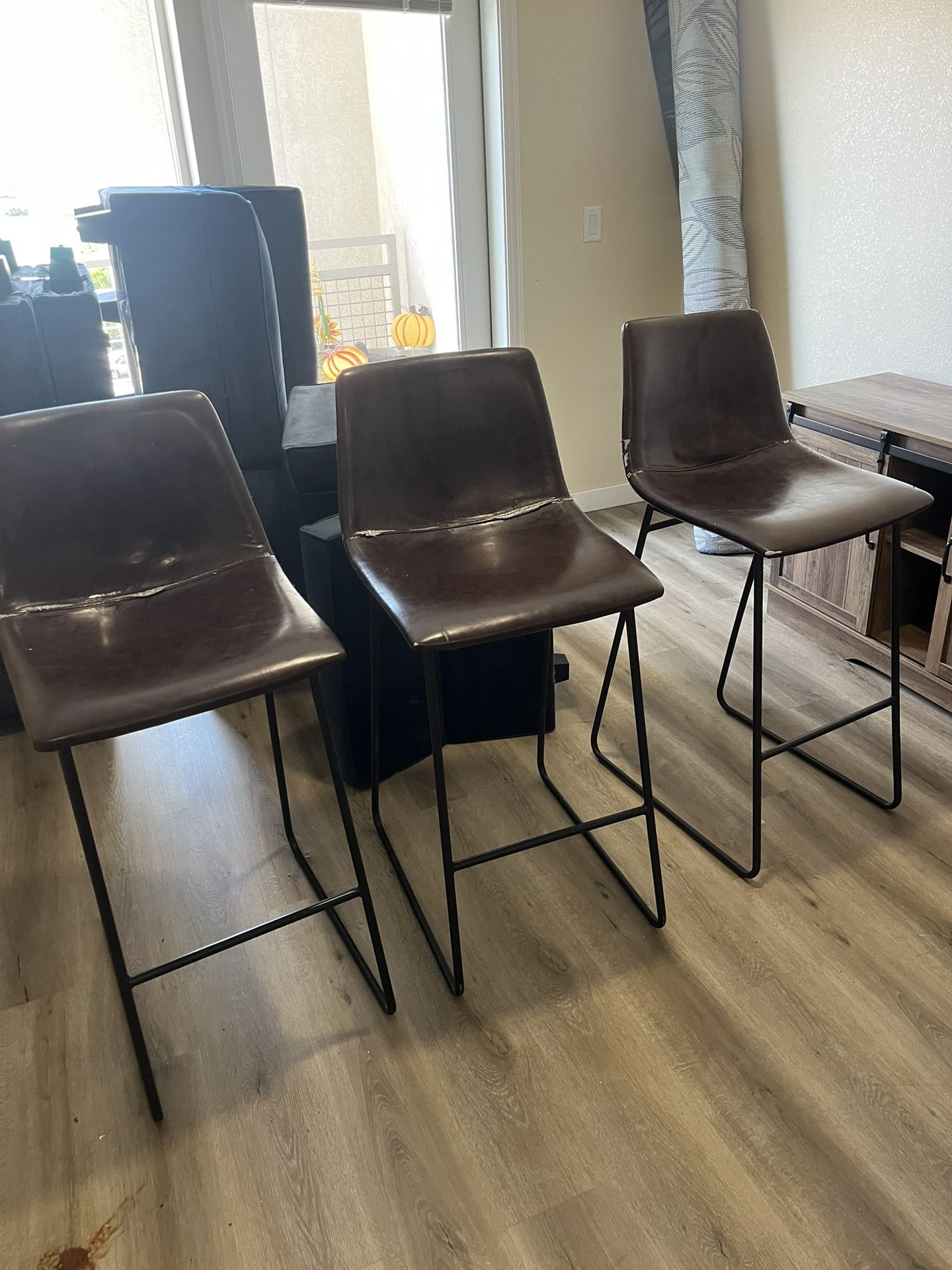 3 Piece Barstool Set