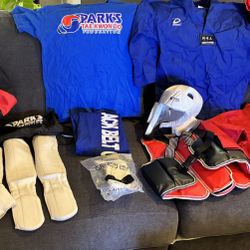 Parks Taekwondo Gear And Clothing In Bag