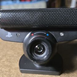 PlayStation camera for gaming.