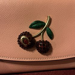 Coach Tilly Satchel Purse Cherry 🍒 