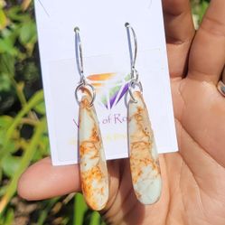 Stunning Jasper Drop Earrings