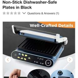 Panini Press By Costway 1200w Electric Indoor Grill/brand New