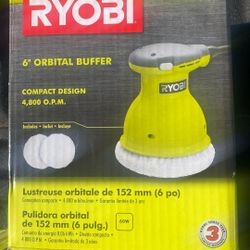 RYOBI 6 Inch Orbital Buffer 
