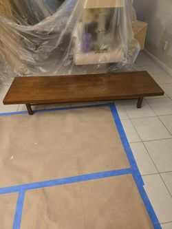 Wood Low coffee table/ foot table