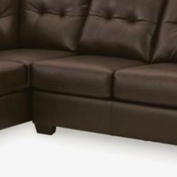 ABSOLUTELY MUST SEE! RICH CHOCOLATE FAUX LEATHER