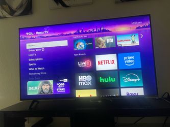 TCL 55’ Roku tv