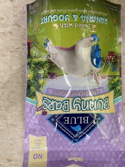 Blue dog biscuits