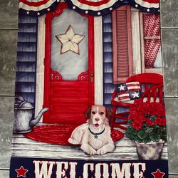 Welcome flags $5 each