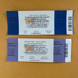 Oc fair tickets
