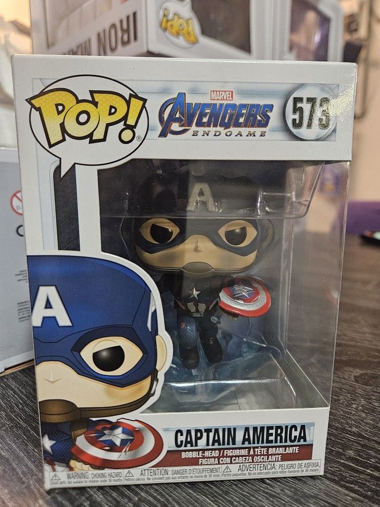 Funko Pop Vinyl Avengers #573 Captin America Marvel Comics