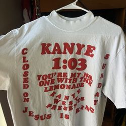 cpfm x kanye tour tee