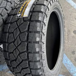 33X12.50R22 All  Terrain Tires. 17” inch Lionhart Kilima A/T Tires. New in stock today