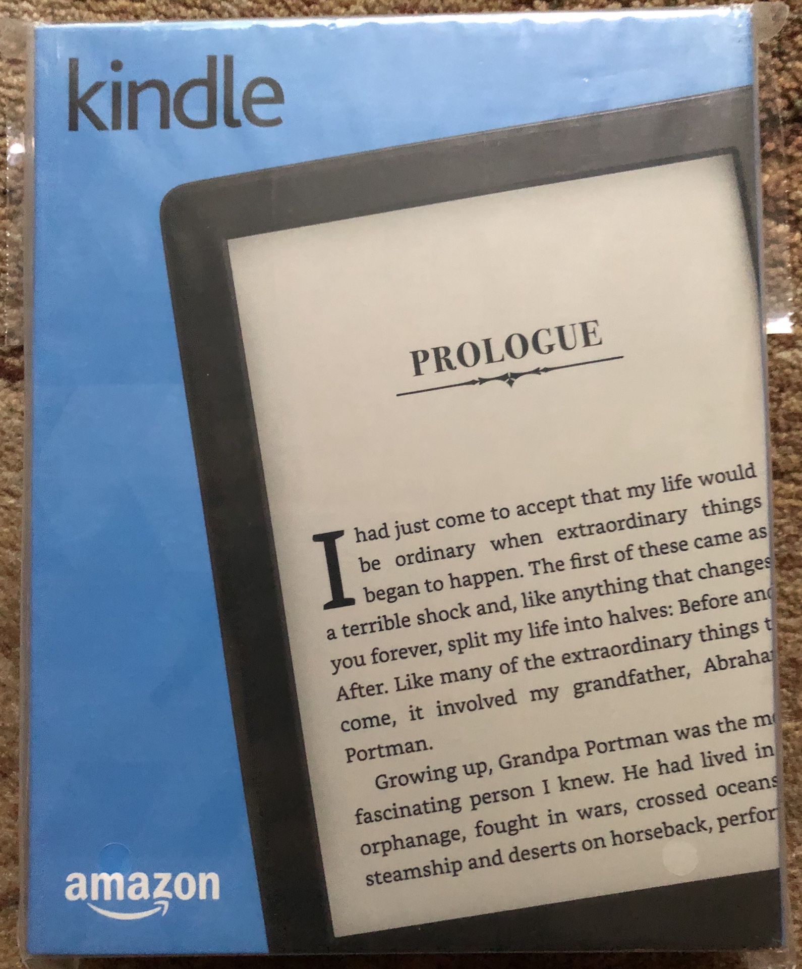 New kindle with original case