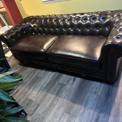 Versailles Leather Sofa  (Brand new)