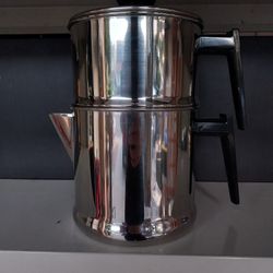 10 Cup Vinage Stainless Steel Drip Coffee Maker