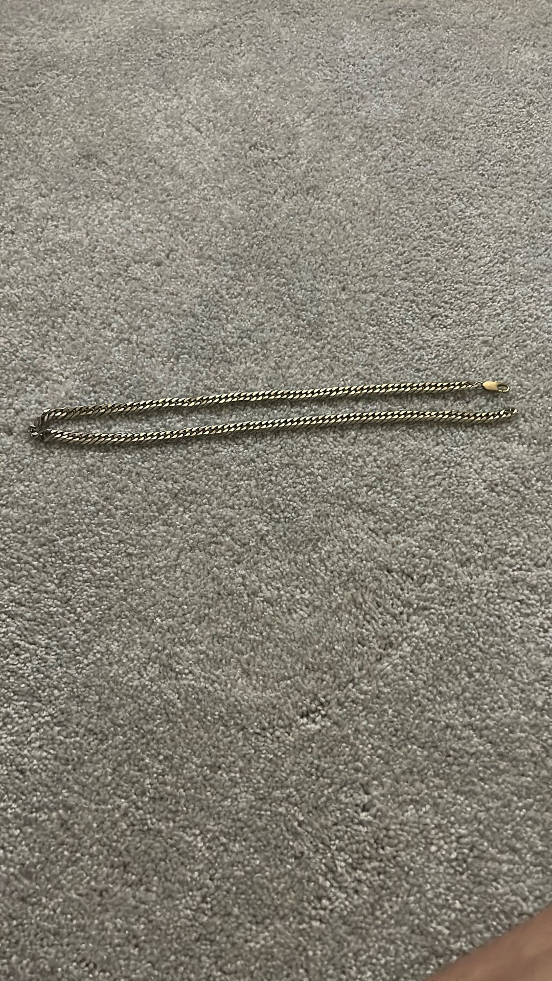 Silver and Gold Chain