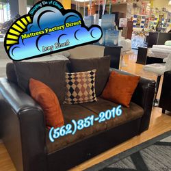 Sofa Couch Brown New Set 