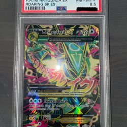 Pokemon Mega Rayquaza Roaring Skies Psa 8.5