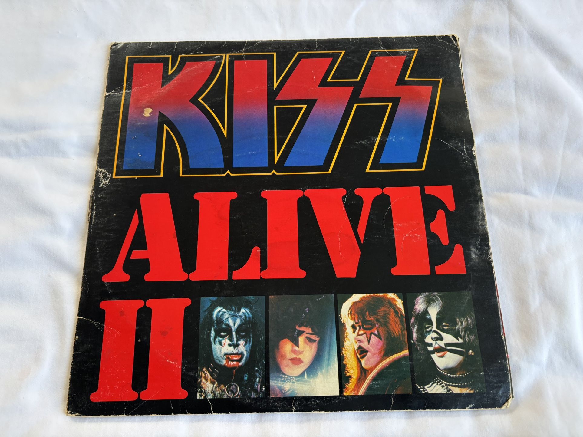 Kiss Alive 2 LP Vinyl Record gatefold double LP 1977 first press Sterling Sound