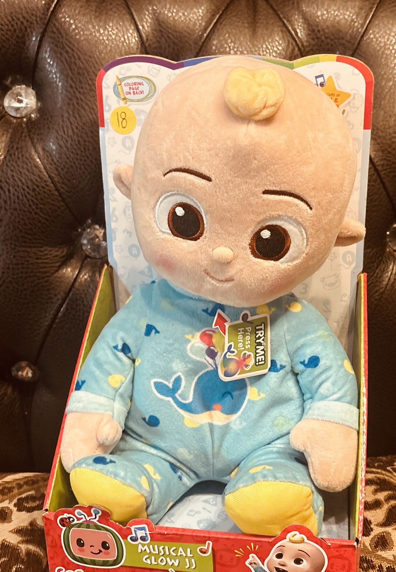 New Cocomelon Musical Doll Plush