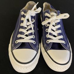 Blue All-Star Converse Men 5/Women 7