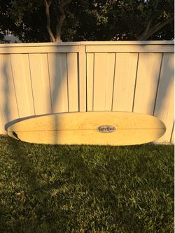 8 ft SouthCoast Long Surfboard with Leash, 1995